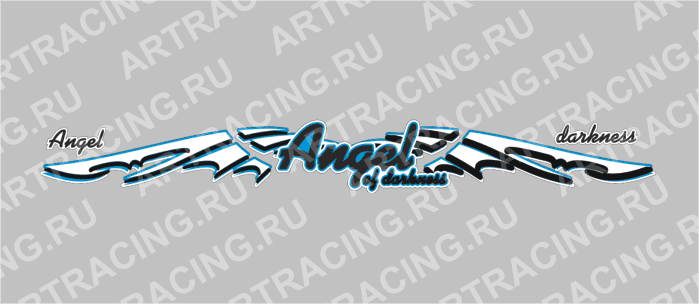 наклейка "Тату"(Angel), цветная