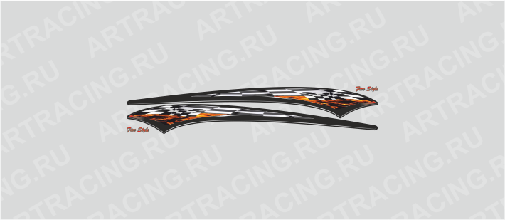 набор брызг 500*100 "Fire Style "