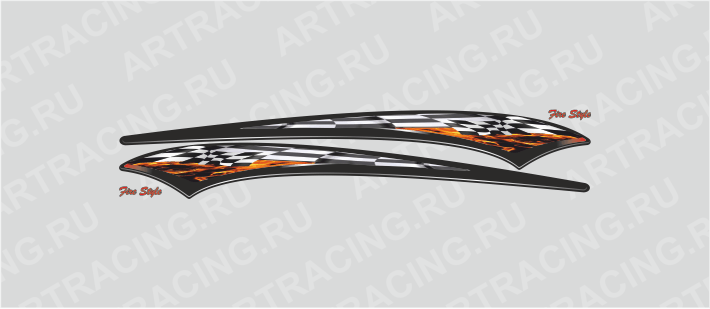 набор брызг 750*150 "Fire Style "