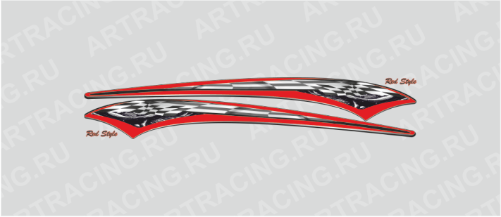 набор брызг 750*150 "Red Style "