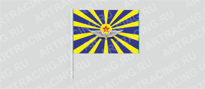 Флаг (ткань) , ВС "ВВС советский (эмблема)", 700*450