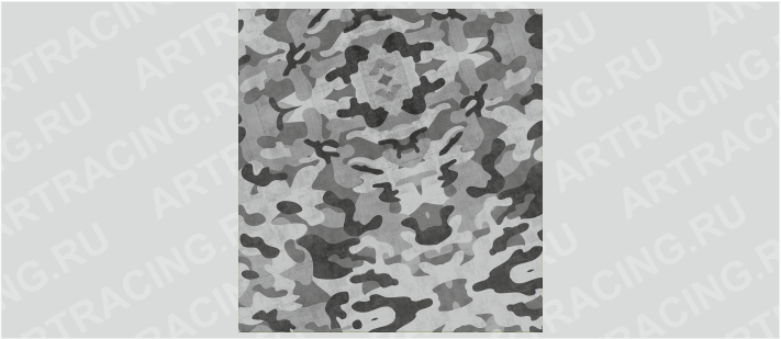 наклейка 375*400 "Камуфляж (флора, серый)"