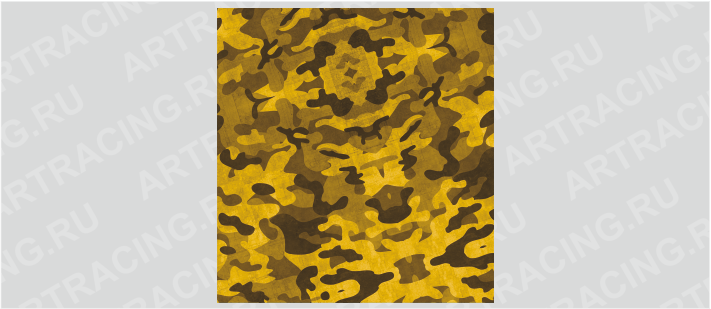 наклейка 375*400 "Камуфляж (флора, песочный)"
