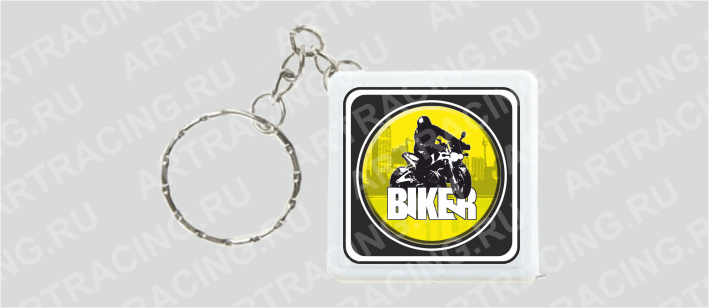 Брелок - рулетка "BIKER"